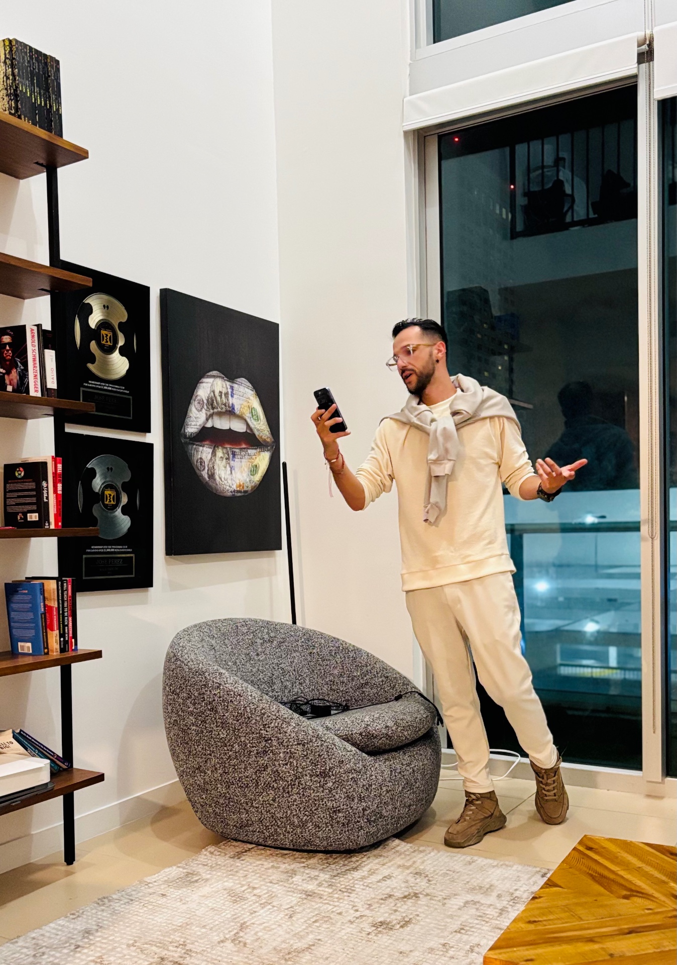 Anas Chokri speaking — founder of Ascend Creatives